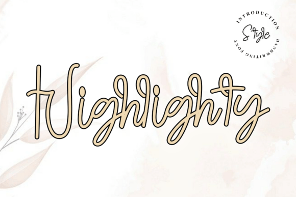 A Web Designer's Review of the Highlighty Script Font