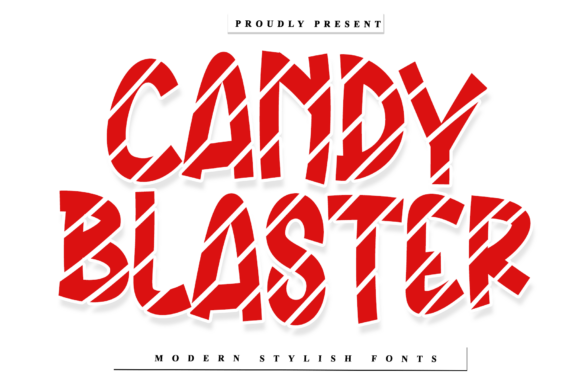 Candy Blaster: A Font Designed for Expressive Editorial Moments