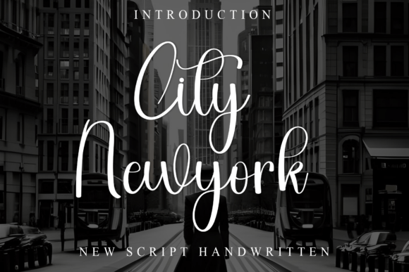 City Newyork: A Festive Typeface for Joyful Branding