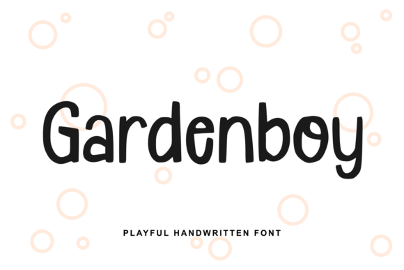 Gardenboy Font: The Friendly Typeface for Warm Campaigns