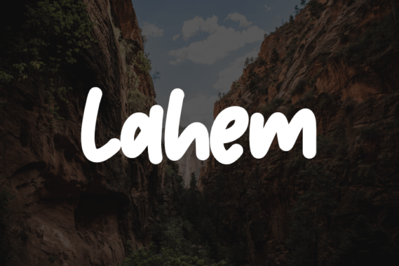 Lahem: A Modern and Elegant Typeface for Versatile Branding