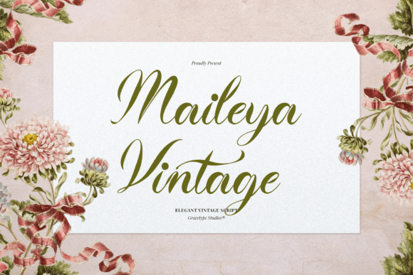 Maileya Vintage Font: A Secret Weapon for a Polished Brand