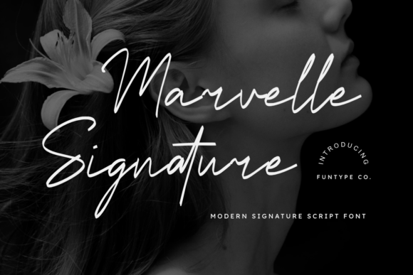 Marvelle Signature: The Modern Script Font for Unforgettable Campaigns