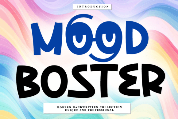 Mood Boster: A Timeless Handwritten Font for Crafts and Products