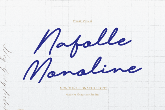 Nafolle Monoline: A Design Font Built for Modern Brand Stories