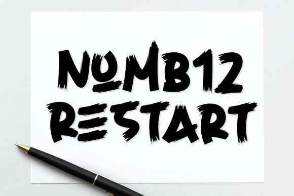 Numb12 Restart: A Font for Editorial Calm