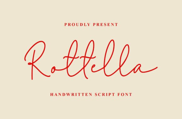 Rotella: The Handwritten Font That Makes Your Message Feel Real