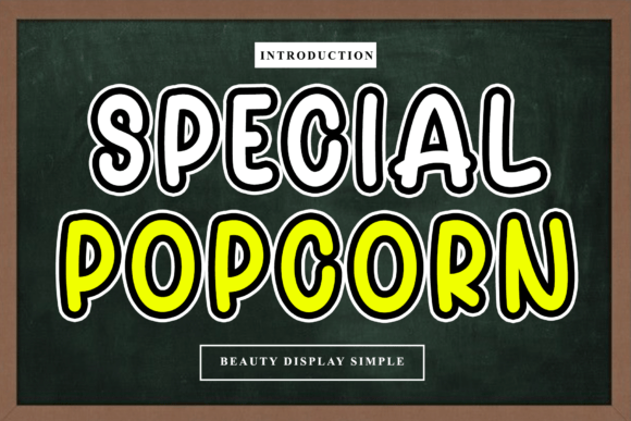 The Rhythm of Special Popcorn in Editorial Design