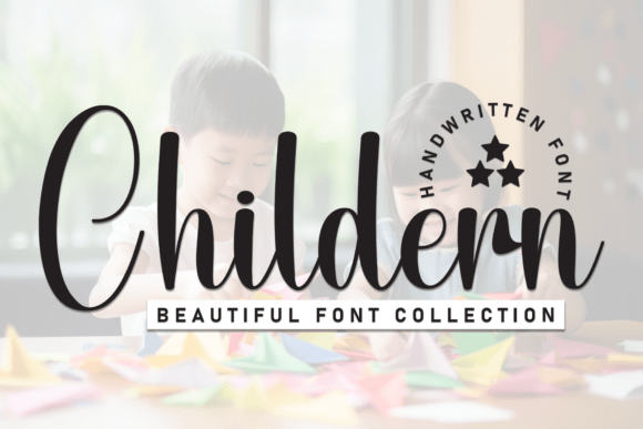 Using the Childern Font for a Charming Brand Identity